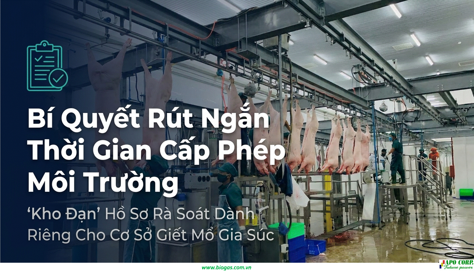Lập hồ sơ xin Giấy phép môi trường (GPMT)